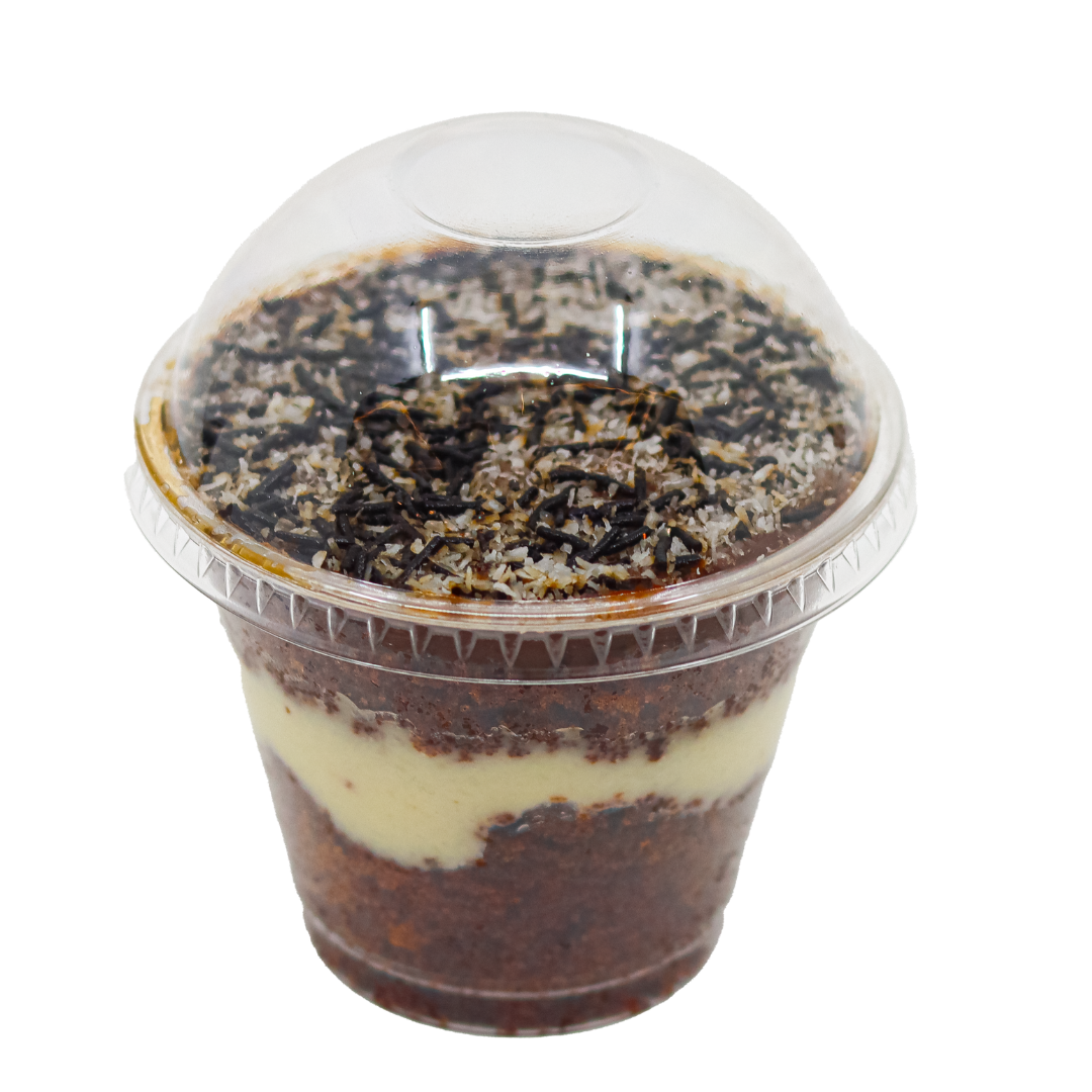 BOLO NO POTE DE BRIGADEIRO