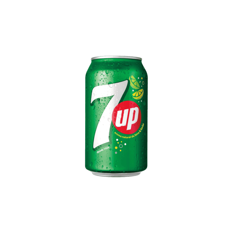 REFRIGERANTE COM GÁS 7UP LATA