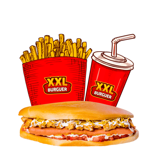 HOTDOG FRANGO COM QUEIJO CATUPIRY