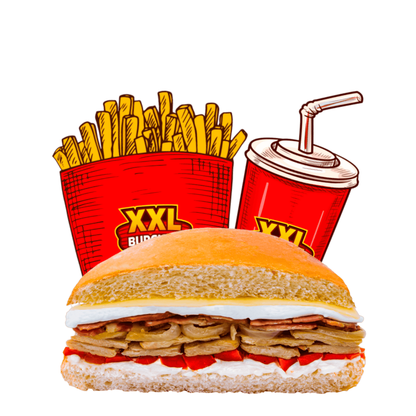 X-FRANGO BACON COM QUEIJO CATUPIRY
