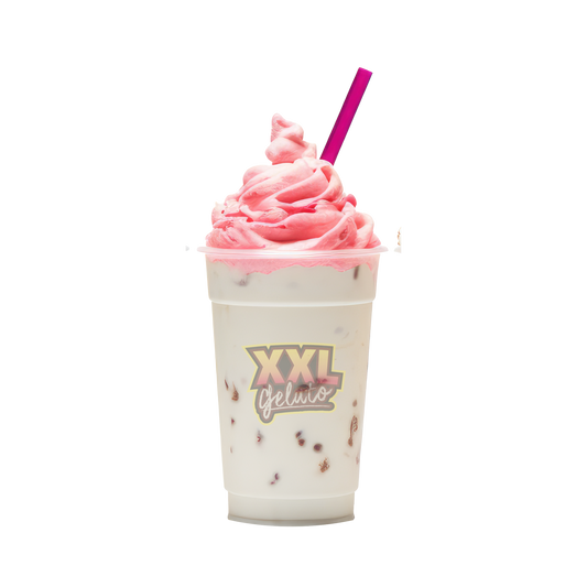 MILKSHAKE DE MORANGO