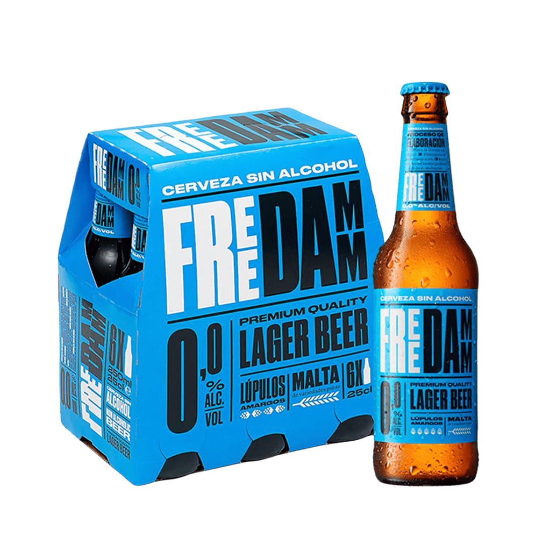 FREE DAMM 6 UNIDADES 250ML