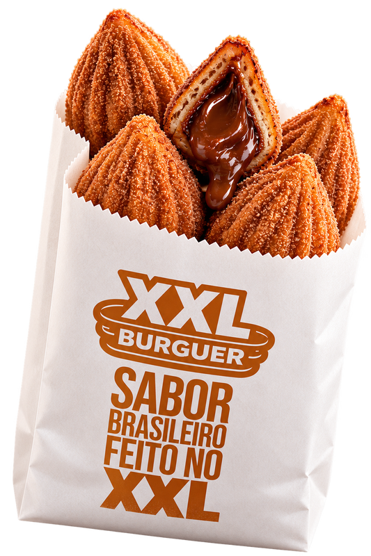 5 Coxinhas de Chocolate