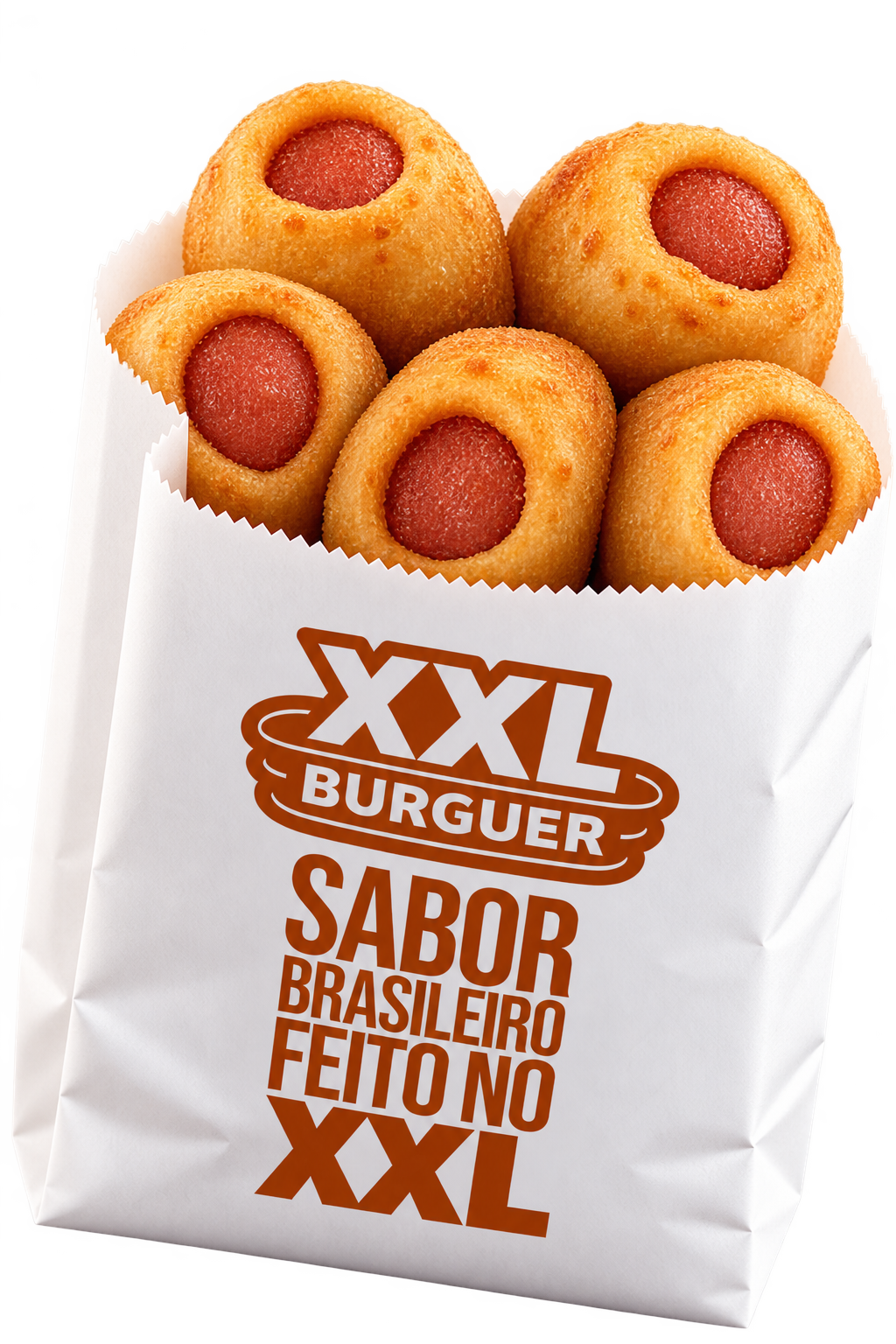 5 Enroladinhos de Salsicha